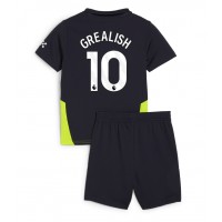 Manchester City Jack Grealish #10 Replica Away Minikit 2024-25 Short Sleeve (+ pants)